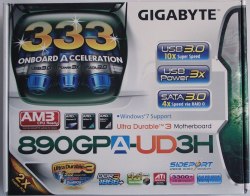 gigabyte 890gx упаковка