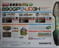gigabyte 890gx упаковка