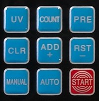 кнопки счетчика банкнот BCASH XD-A01 UV