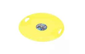 Санки Plastkon ледянка Superstar желтые (44663) - Фото