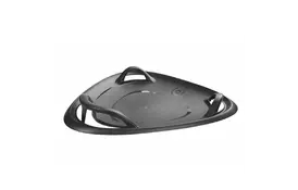 Санки Plastkon ледянка Meteor 70 см антрацит (49093) - Фото