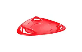 Санки Plastkon ледянка Meteor 70 см красные (48565) - Фото