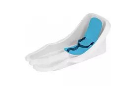 Санки Plastkon Бамби Райдер бело-синие (60112) - Фото