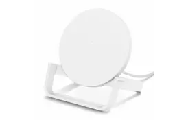 Зарядное устройство Belkin Stand Wireless Charging Qi, 10W, white (WIB001VFWH) - Фото