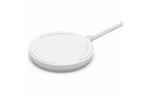 Зарядное устройство Belkin Pad Wireless Charging Qi, 15W, white (WIA002VFWH)