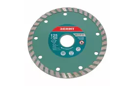 Диск Зеніт алмазний ТУРБО 125x7 мм (15307125) - Фото