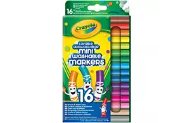 Набір для творчості Crayola 16 легкосмиваемой міні-фломастерів (58-5055) - Фото