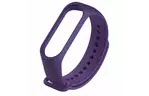 Ремешок для фитнес браслета BeCover Silicone для Xiaomi Mi Band 3/4 Purple (704129)