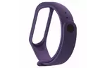 Ремешок для фитнес браслета BeCover Silicone для Xiaomi Mi Band 3/4 Purple (704129)