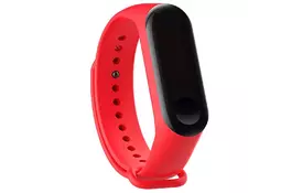Ремешок для фитнес браслета BeCover Silicone для Xiaomi Mi Band 3/4 Red (704648) - Фото