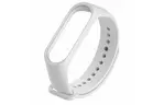 Ремешок для фитнес браслета BeCover Silicone для Xiaomi Mi Band 3/4 White (704650)