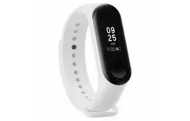 Ремінець для фітнес браслета BeCover Silicone для Xiaomi Mi Band 3/4 White (704650) - Фото
