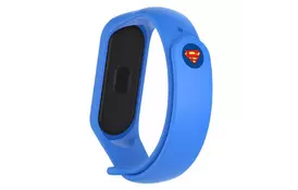 Ремешок для фитнес браслета Armorstandart Superhero Edition для Xiaomi Mi Band 5 Superman Blue (ARM57074) - Фото