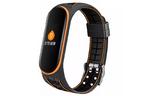 Ремешок для фитнес браслета BeCover Lattice Style для Xiaomi Mi Smart Band 5 Orange (705164)