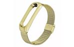 Ремешок для фитнес браслета BeCover Metal для Xiaomi Mi Band 3/4 Gold (704653)