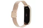 Ремешок для фитнес браслета BeCover Metal для Xiaomi Mi Smart Band 5 Rose Gold (705149)