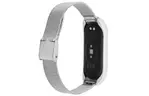 Ремешок для фитнес браслета BeCover Metal для Xiaomi Mi Smart Band 5 Silver (705147)