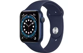 Смарт-годинник Apple Watch Series 6 GPS, 40mm Blue Aluminium Case with Deep Navy (MG143UL/A) - Фото