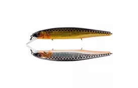 Воблер Jackall MagSquad 128SP 128mm 21.0 HL Gold & Silver Black (1699.22.04) - Фото