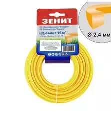 Жилка косильная Зенит плетенная 