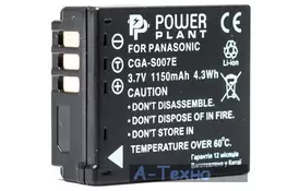 Акумулятор до фото/відео PowerPlant Panasonic S007 (DV00DV1147) - Фото