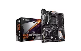 Материнська плата GIGABYTE A520 AORUS ELITE - Фото Материнська плата GIGABYTE A520 AORUS ELITE - Фото
