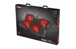 Подставка для ноутбука GXT278 YOZU COOLING (17.3'') RED LED Black