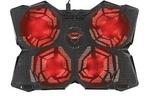 Подставка для ноутбука GXT278 YOZU COOLING (17.3'') RED LED Black
