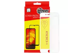 Стекло защитное DENGOS 5D iPhone 7/8 Plus white (TGFG-36) - Фото