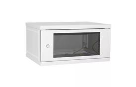 Шкаф настенный Ipcom 6U, 600*450, СН-6U-06-04-ДС-1-7035 (Тцб-0008769) - Фото