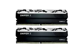 Модуль пам'яті для комп'ютера DDR4 16GB (2x8GB) 3200 MHz Sniper X G.Skill (F4-3200C16D-16GSXWB) - Фото