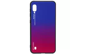 Чохол для моб. телефону BeCover Gradient Glass Samsung Galaxy M10 2019 SM-M105 Blue-Red (703868) - Фото