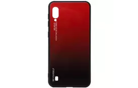 Чохол для моб. телефону BeCover Gradient Glass Samsung Galaxy M10 2019 SM-M105 Red-Black (703872) - Фото