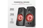 Trust Акустическая система (Колонки) 2.0 GXT 608 Tytan Illuminated Speaker Set BLACK