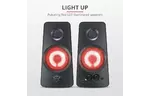 Trust Акустическая система (Колонки) 2.0 GXT 608 Tytan Illuminated Speaker Set BLACK