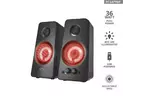 Trust Акустическая система (Колонки) 2.0 GXT 608 Tytan Illuminated Speaker Set BLACK