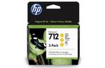 Картридж HP DJ No.712 DesignJet Т230/Т630 Yellow 3-Pack 29-ml (3ED79A)