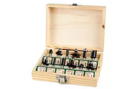 Набір інструментів Tolsen фрез по дереву 12 шт (75680) - Фото