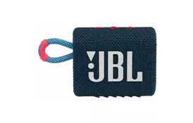 Акустическая система JBL Go 3 Blue Coral (JBLGO3BLUP) - Фото