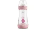 Бутылочка для кормления Chicco пластиковая Perfect 5 с силиконовой соской 2м+ 240 мл Розова (20223.10.40)