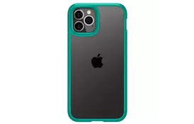 Чехол для моб. телефона Spigen iPhone 12 / 12 Pro Crystal Hybrid, Mint (ACS01522) - Фото