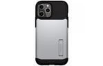 Чехол для моб. телефона Spigen iPhone 12 Pro Max Slim Armor, Satin Silver (ACS01482)