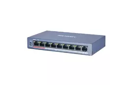 Коммутатор сетевой HikVision DS-3E0109P-E/M(B) - Фото