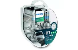 Автолампа PHILIPS H7 X-treme VISION PRO +150%, 3700K, 2шт/блістер (12972XVPS2) - Фото
