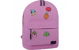 Рюкзак AirOn Bagland 17 л с липучками Pink (4821784622221) - Фото