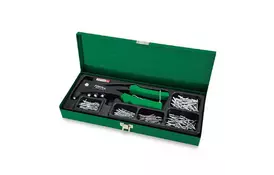 Заклепочник TOPTUL професійний JBAF2450 з набором заклепок Pro-Series 151е (GAAD0103) - Фото