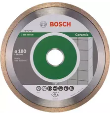 Круг отрезной BOSCH Standard for Ceramic 180-25.4 (2.608.602.536)