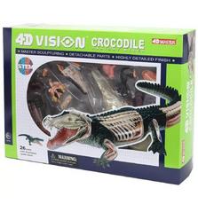 Пазл 4D Master Объемная анатомическая модель Крокодил (FM-622034)