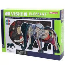 Пазл 4D Master Объемная анатомическая модель Слон (FM-622037)