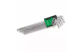 Ключ TOPTUL Г-образный TORX T10-T50 9ед. супердлинный (GAAL0923) - Фото